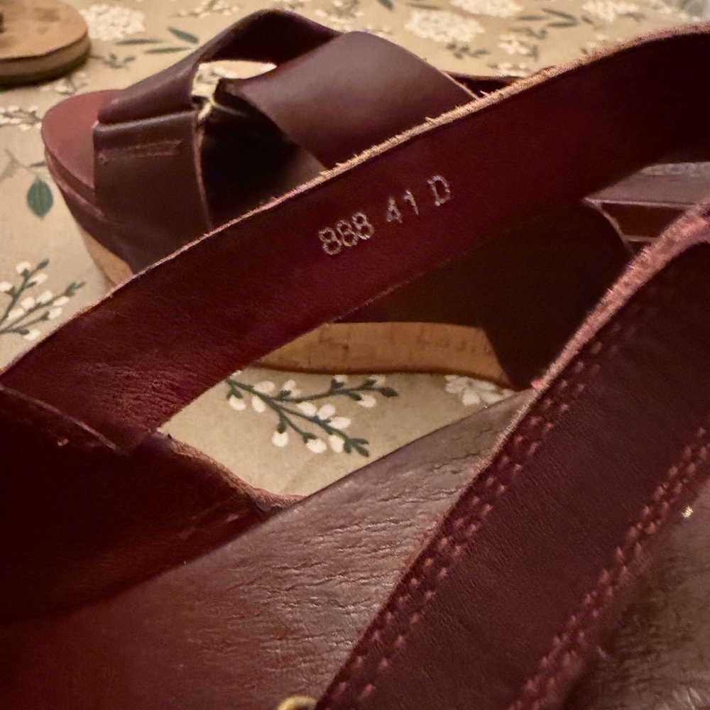 Antelope Platform Slingback Sandals size 41 women’s 10 - Picture 7 of 8